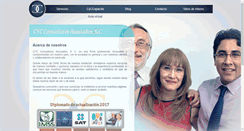 Desktop Screenshot of cycconsultoresasociados.com
