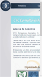 Mobile Screenshot of cycconsultoresasociados.com